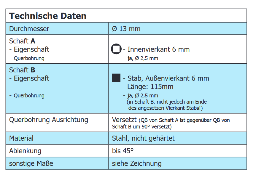 Kreuzgelenk 813F075
