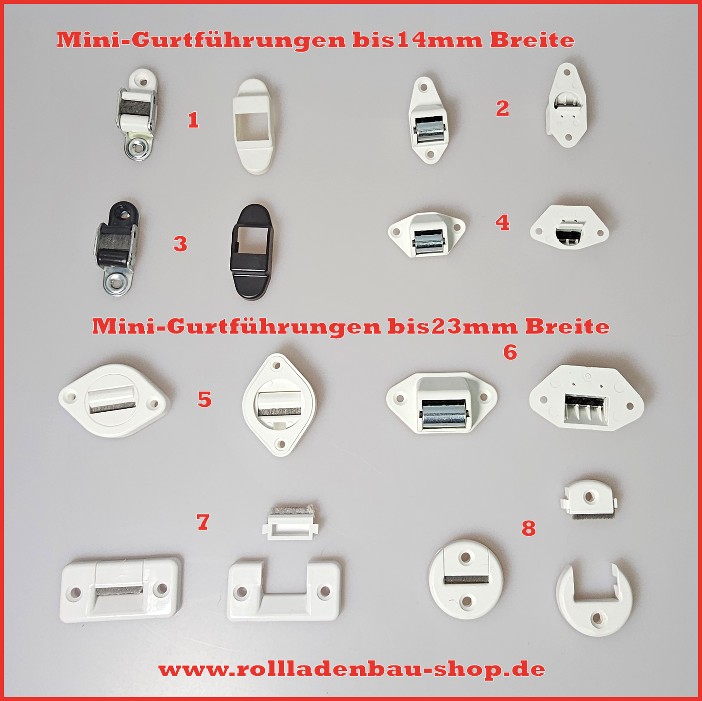 Rollladengurt-Führung