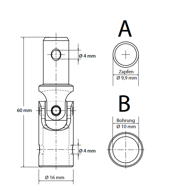 Kreuzgelenk 816F001