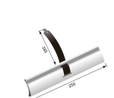 Rollladen Aufhänge-Feder für Maxi-Profile ab 44mm Höhe