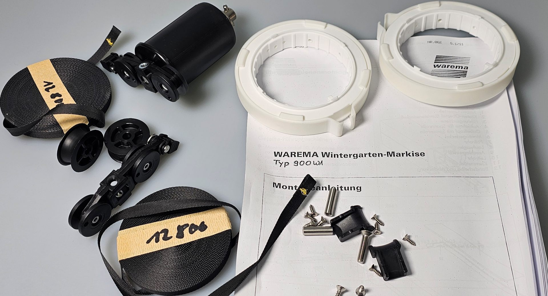 warema markise reparatur Reparatur-Set für Warema Wintergarten-Markise W1 Typ900